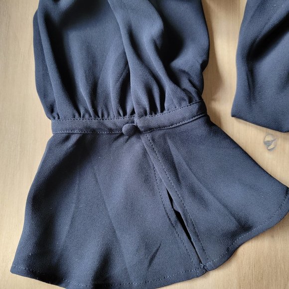 Loft Navy Blue Blouse - Picture 4 of 7